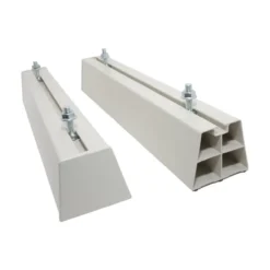 Base for bakkemontering 350, hvit