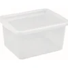 Basic box 52l transparent boks og lokk