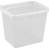 Basic box 31l transparent boks og lokk