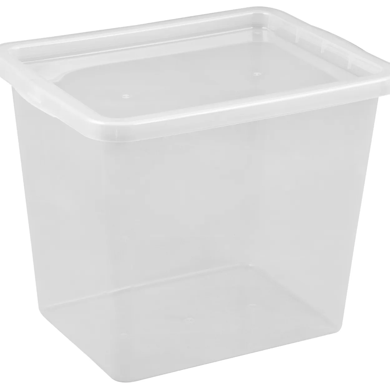 Basic box 31l transparent boks og lokk