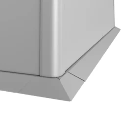 Biohort pyntekant l200 sølv metallic