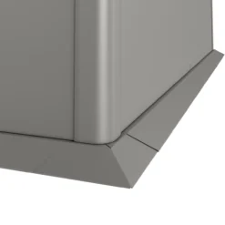 Biohort pyntekant 0,5x0,5 kvartsgrå metallic
