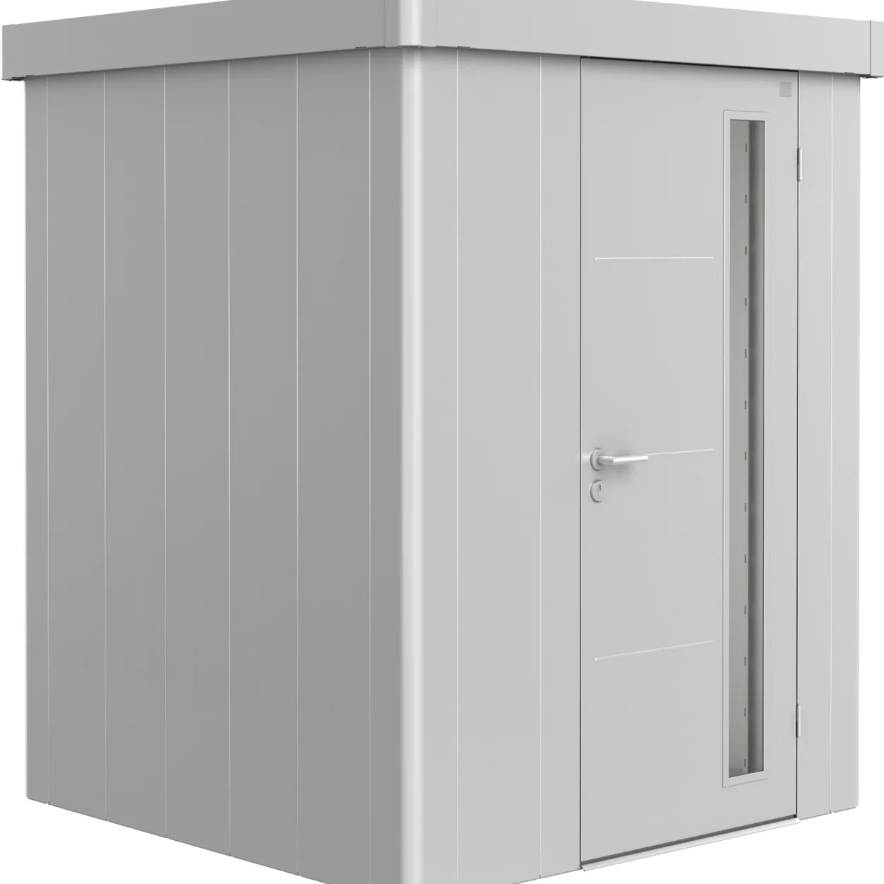 Biohort redskapsbod neo 1a std. dør sølv metallic