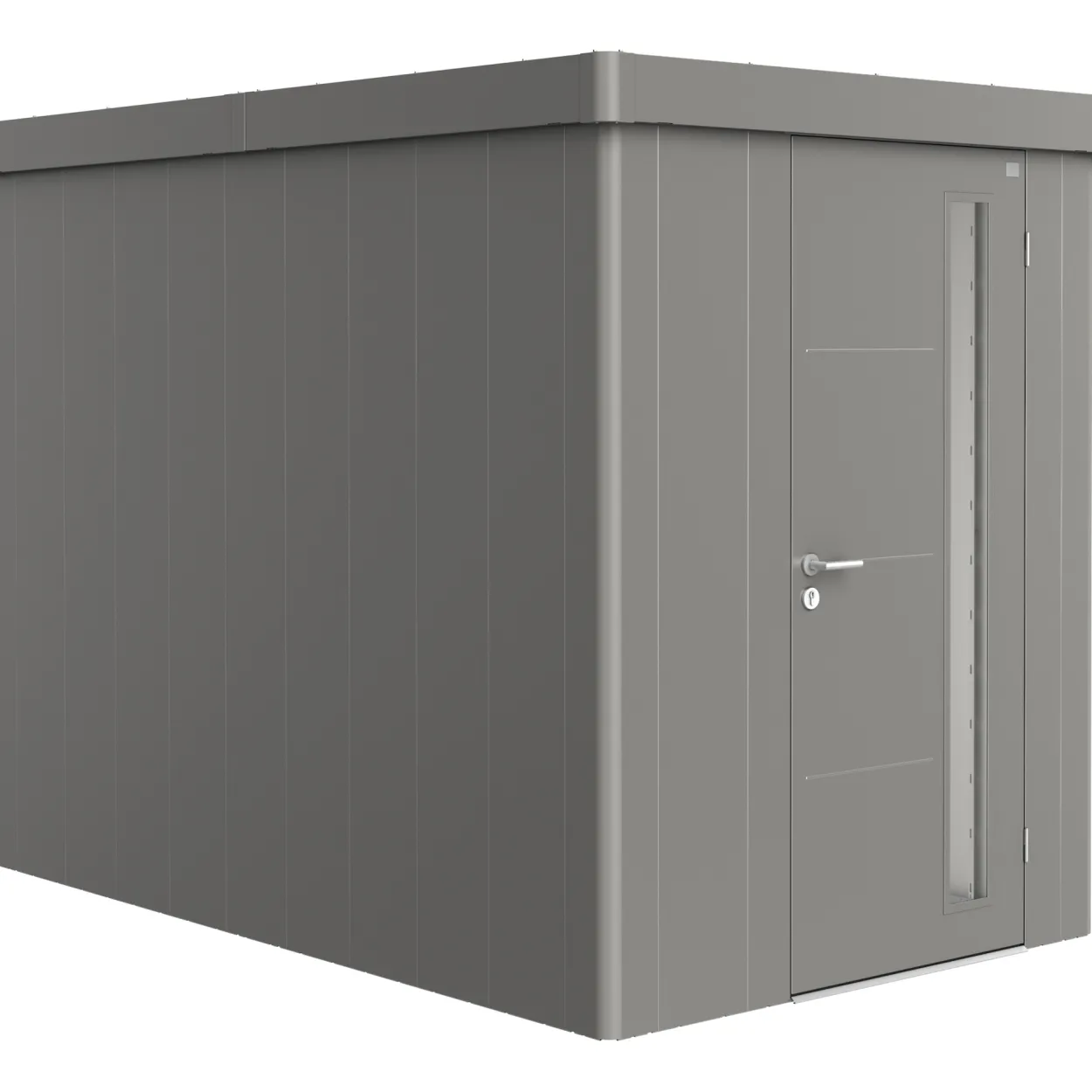 Biohort redskapsbod neo 3a std. dør kvartsgrå metallic