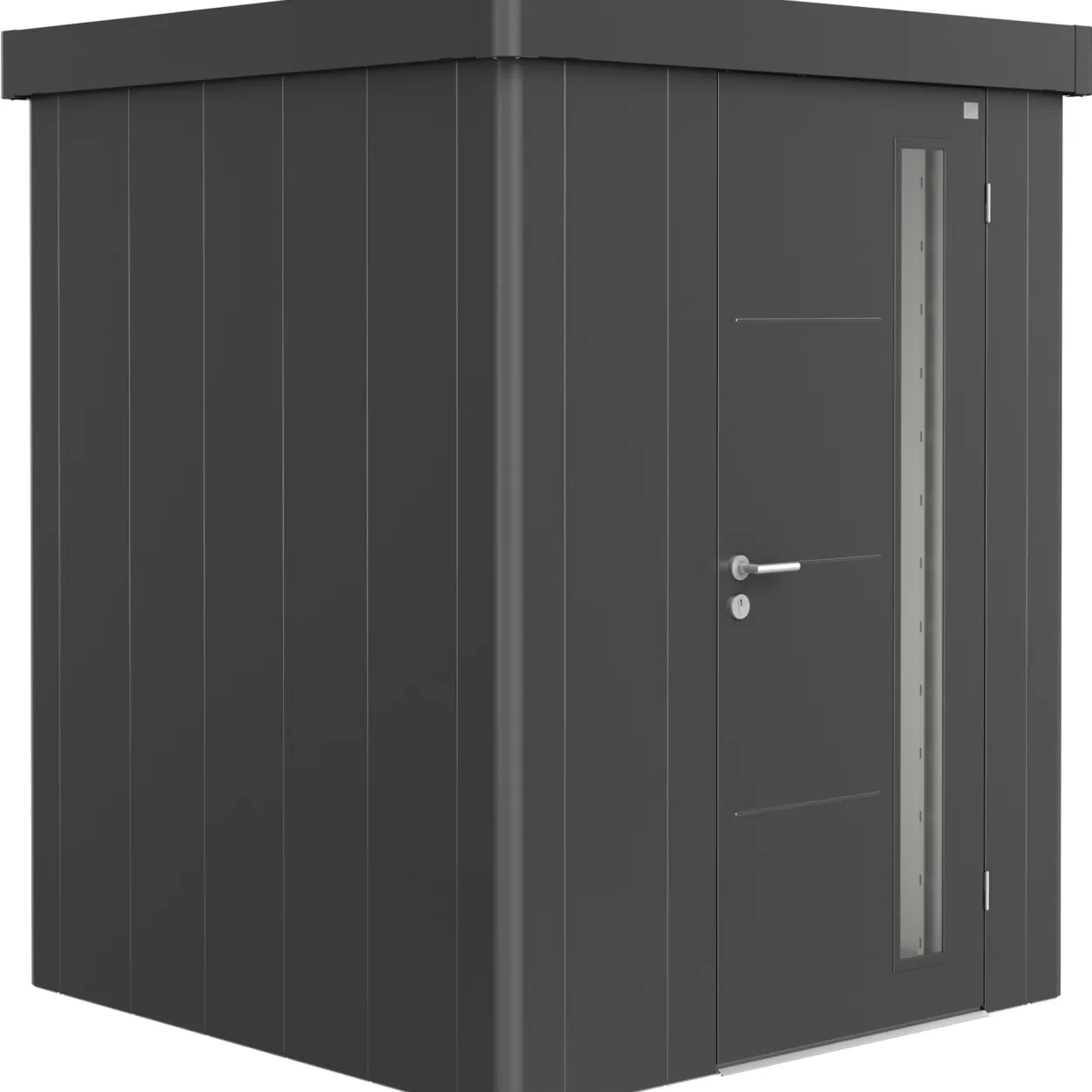 Biohort redskapsbod neo 1a std. dør mørk grå metallic