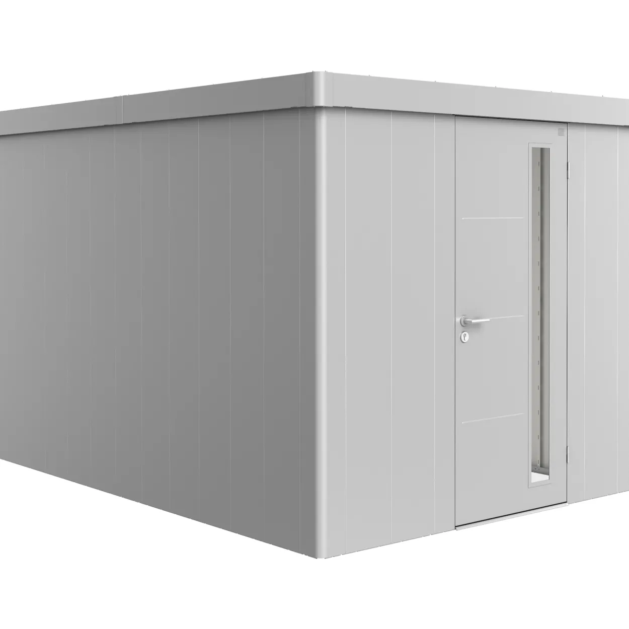 Biohort redskapsbod neo 4b std. dør sølv metallic