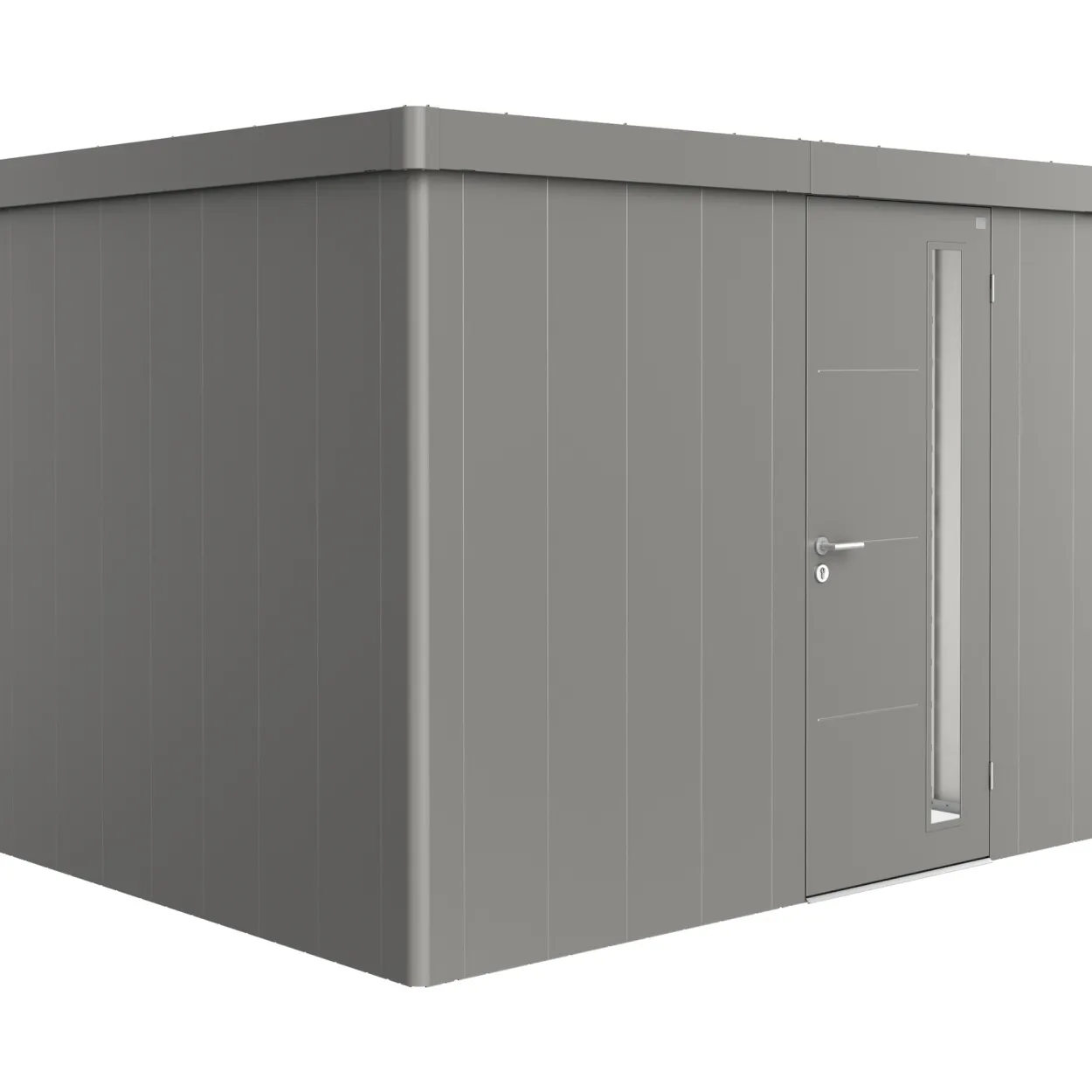 Biohort redskapsbod neo 2c std. dør kvartsgrå metallic