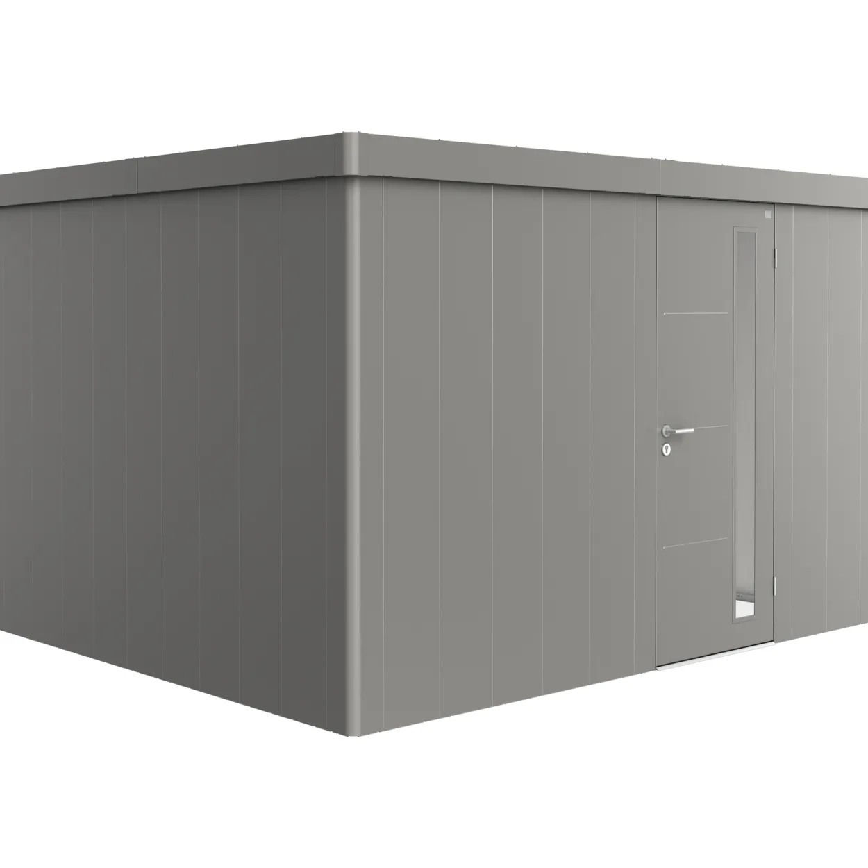 Biohort redskapsbod neo 3d std. dør kvartsgrå metallic