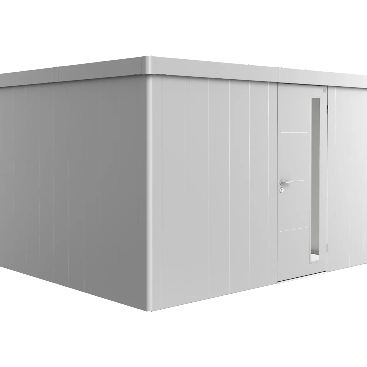 Biohort redskapsbod neo 3d std. dør sølv metallic