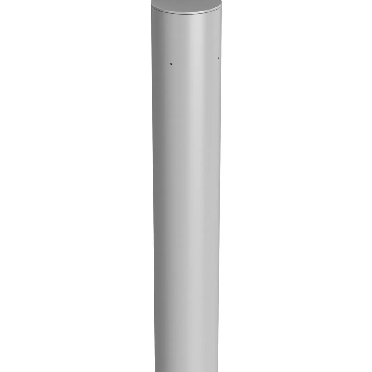 Biohort stolpe for levegg for forankring 90 cm høydejusterbar sølv metallic