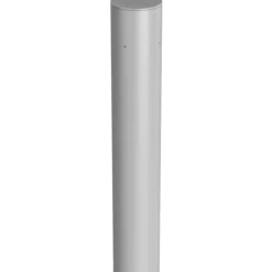 Biohort stolpe for levegg for innfelling i betongg 135 cm høydejusterbar sølv metallic
