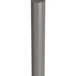 Biohort stolpe for levegg for innfelling i betongg 135 cm høydejusterbar kvartsgrå metallic