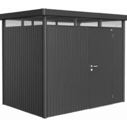 Biohort utebod highline h2 1 dør mørk grå metallic