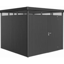 Biohort utebod highline h4 1 dør mørk grå metallic