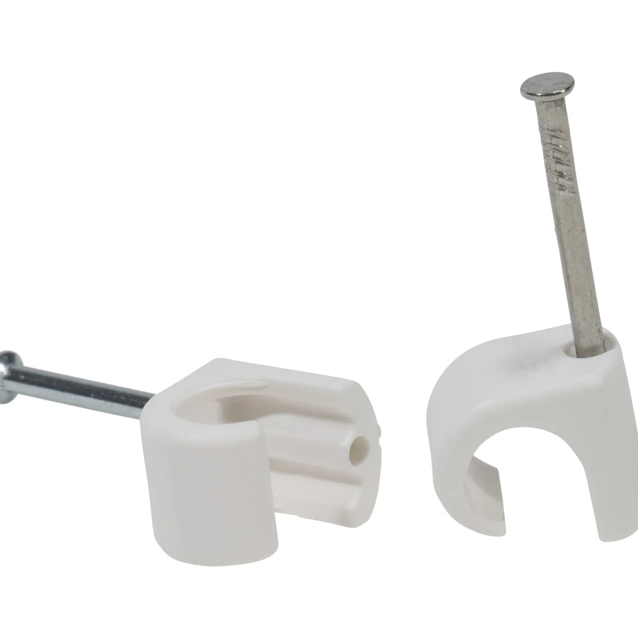 Clips 8-12 f/r hvit p 10pk