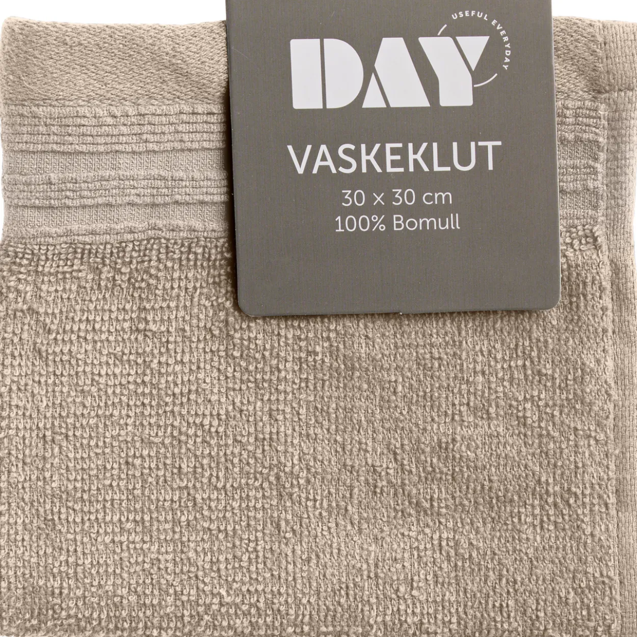 Day håndkle 30x30cm beige