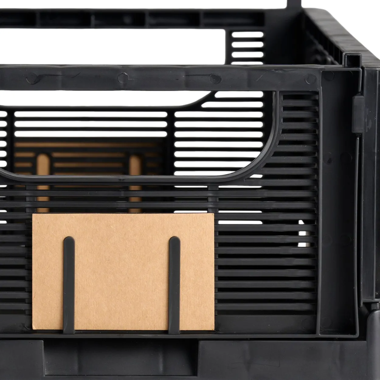 Day sammenleggbar kasse 2stk 33x24.5x15cm sort