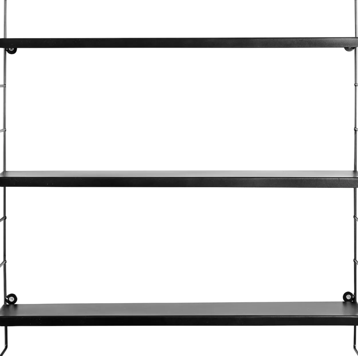 Day vegghylle 58x16x58 cm sort