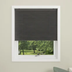 Debel plissé touch lysdempende 160x160, grå