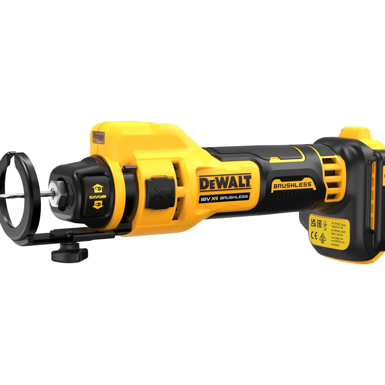Dewalt gipskutter 18v xr u/batteri