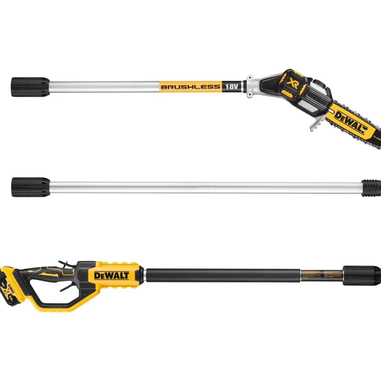 Dewalt grensag 18v forlengbar u/batteri