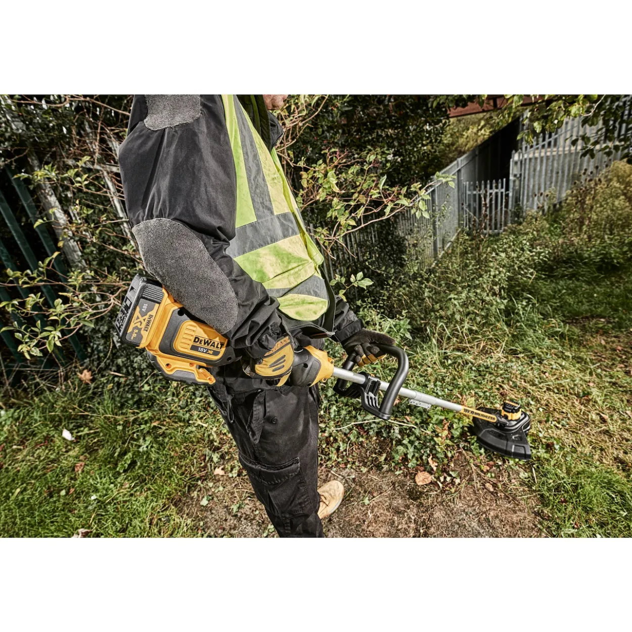 Dewalt gresstrimmer 18v 33cm u/batteri
