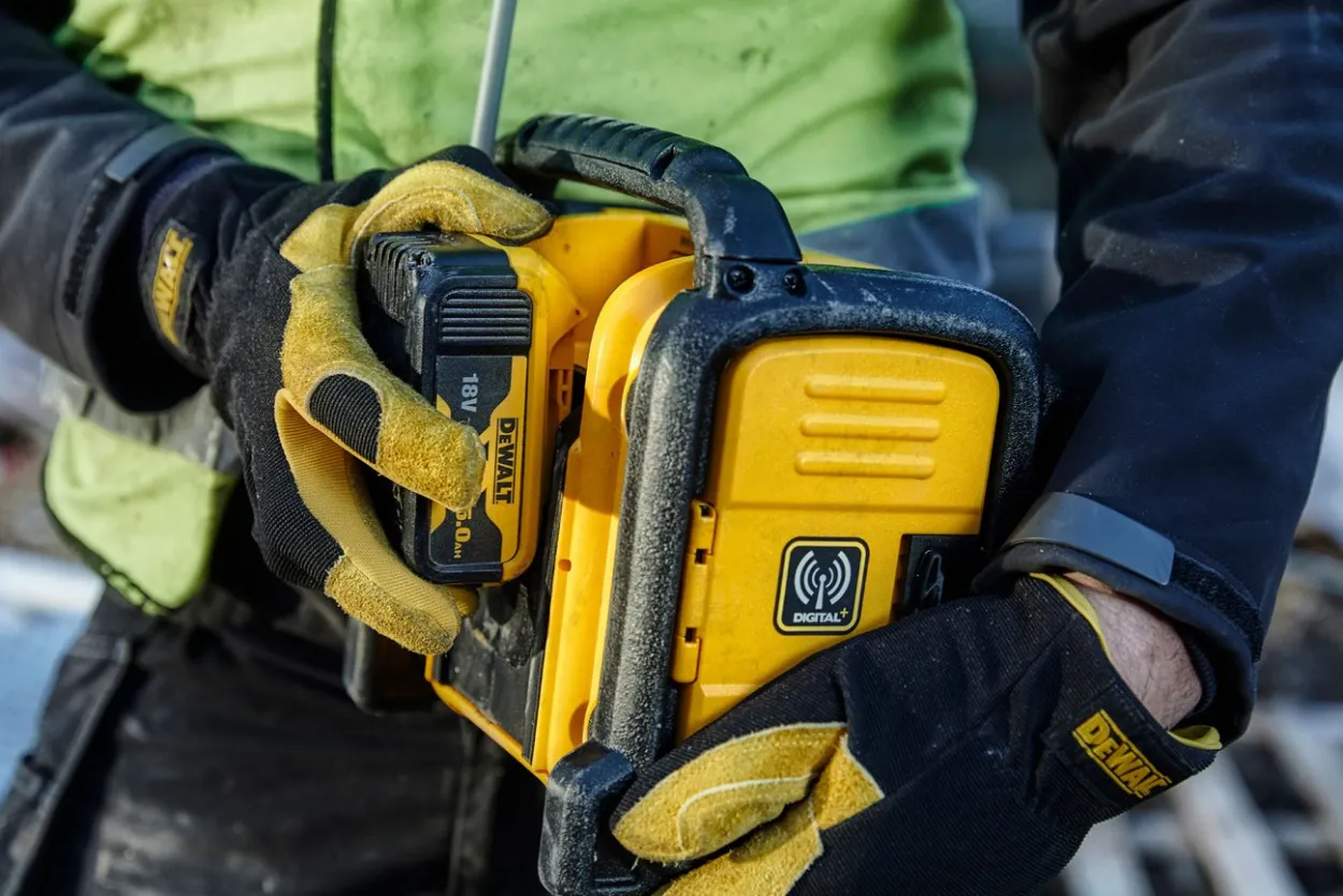 Dewalt radio dab+ compact fm-am 10,8-18v