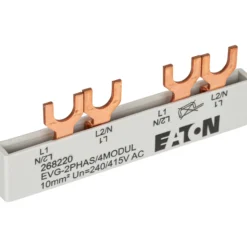 Eaton samleskinne 2 fas 1 2 pol 4modul