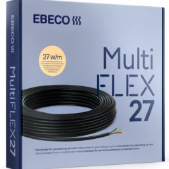 Ebeco multiflex 27 varmekabel 37 m 1000 w