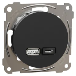Elko one usb pd a+c lader sort