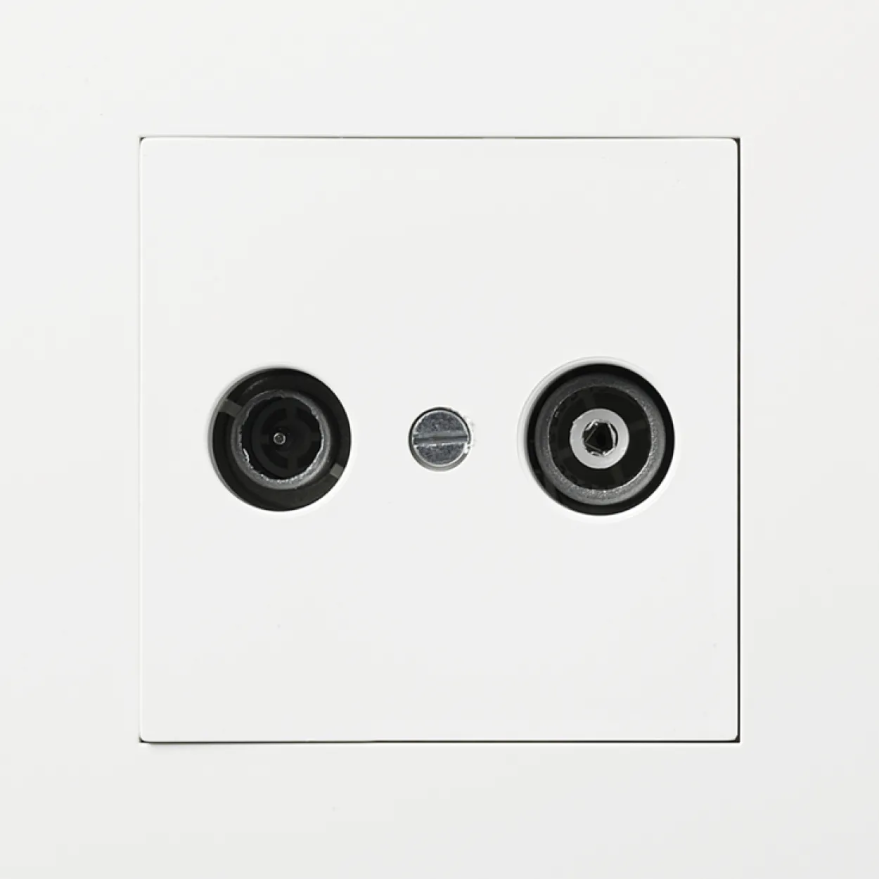 Elko plus antennekontakt 1 db hvit