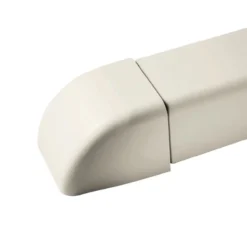 Endelokk 80x60mm, elfenben