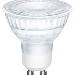 Energetic dimbar pære gu10 4,7w 345lm 2700k dempet klar glass