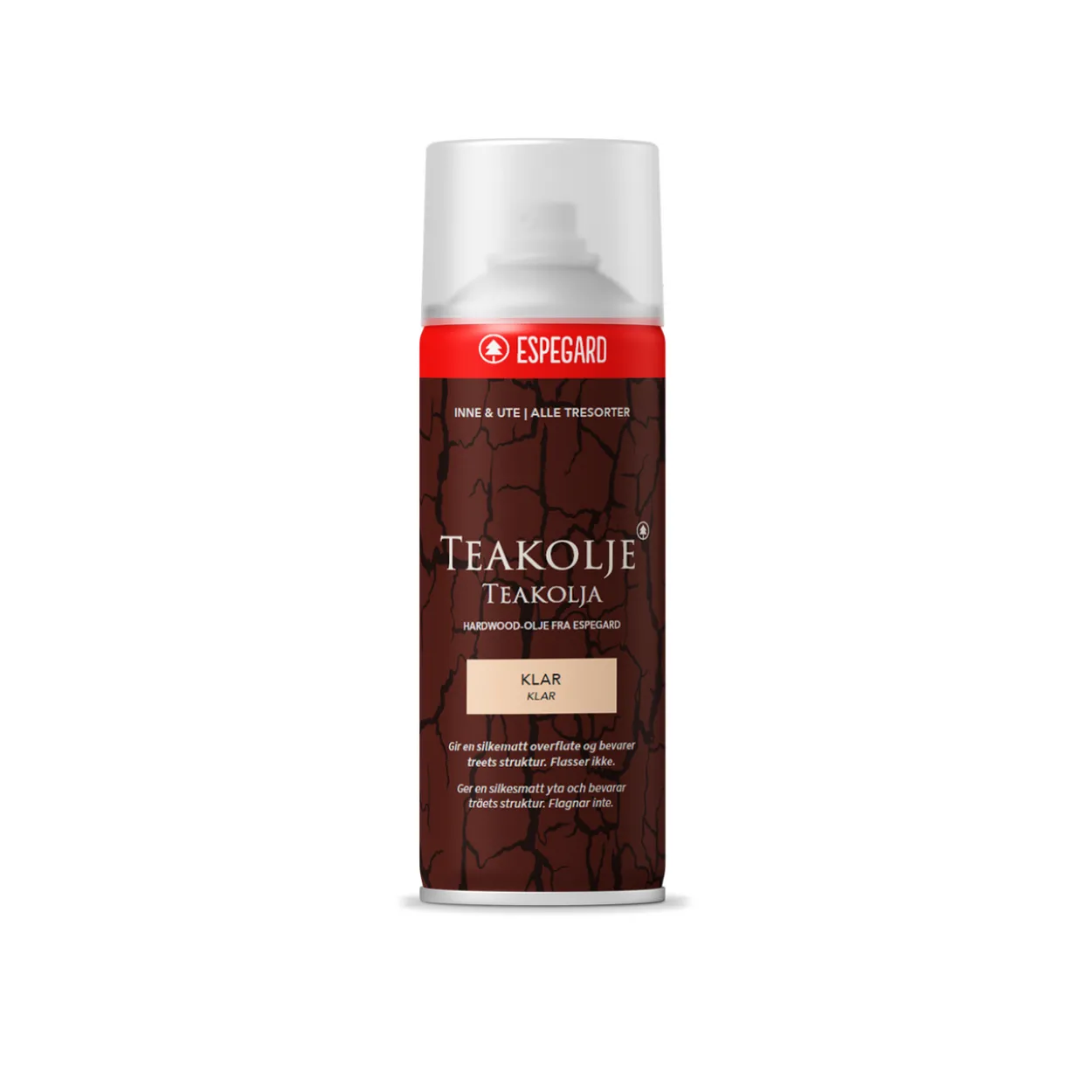 Espegard teakolje klar spray 500ml