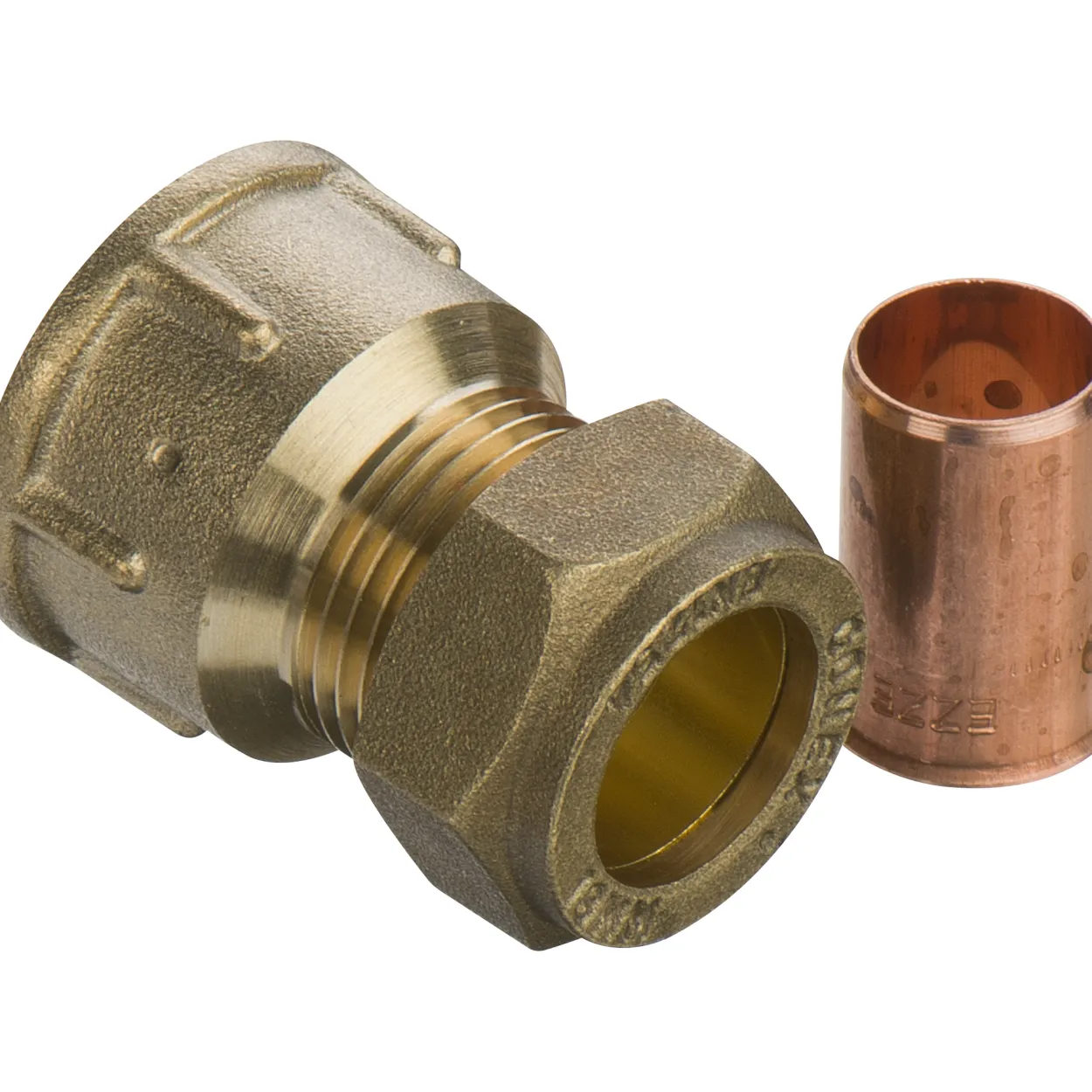 Fix-pro union 18mm x 3/4" til kobberrør