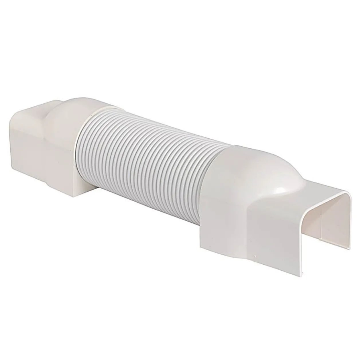 Flexibelt bend til kanal 80x60mm