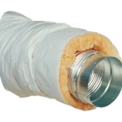 Flexit alukanal proff isolert m/muffer 1,5m ø200