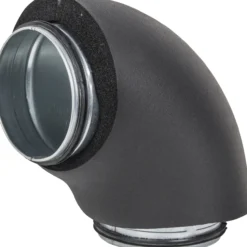 Flexit isolert bend 90° nippel/nippel t19 ø125