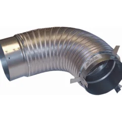 Flexit ventilfeste m/alukanal 60 cm ø100/100