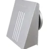 Flexit ventilkappe m/nippel stål 6"x6" ø125
