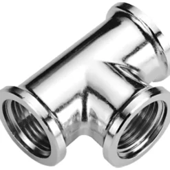 Fonta t-rør 3/4" forkrommet