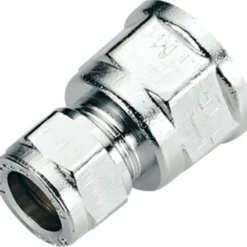 Fonta union 12mm x 1/2" forkrommet pex