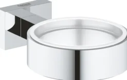 Grohe essentials cube holder for glass/såpeskål krom