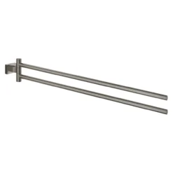 Grohe essentials cube svingbar håndkleholder børstet hard grafitt