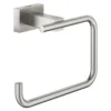 Grohe essentials cube toalettrullholder supersteel