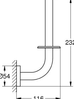 Grohe essentials reserverullholder