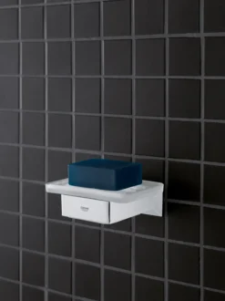 Grohe selection cube såpeskål matt glass
