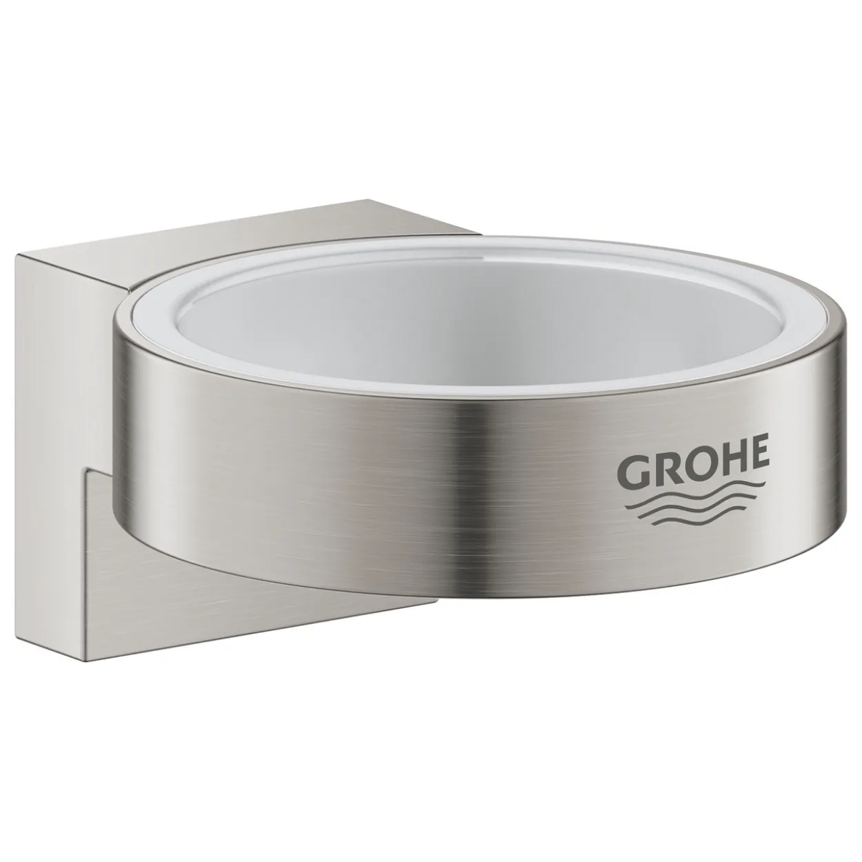 Grohe selection holder for glass/såpedispenser supersteel