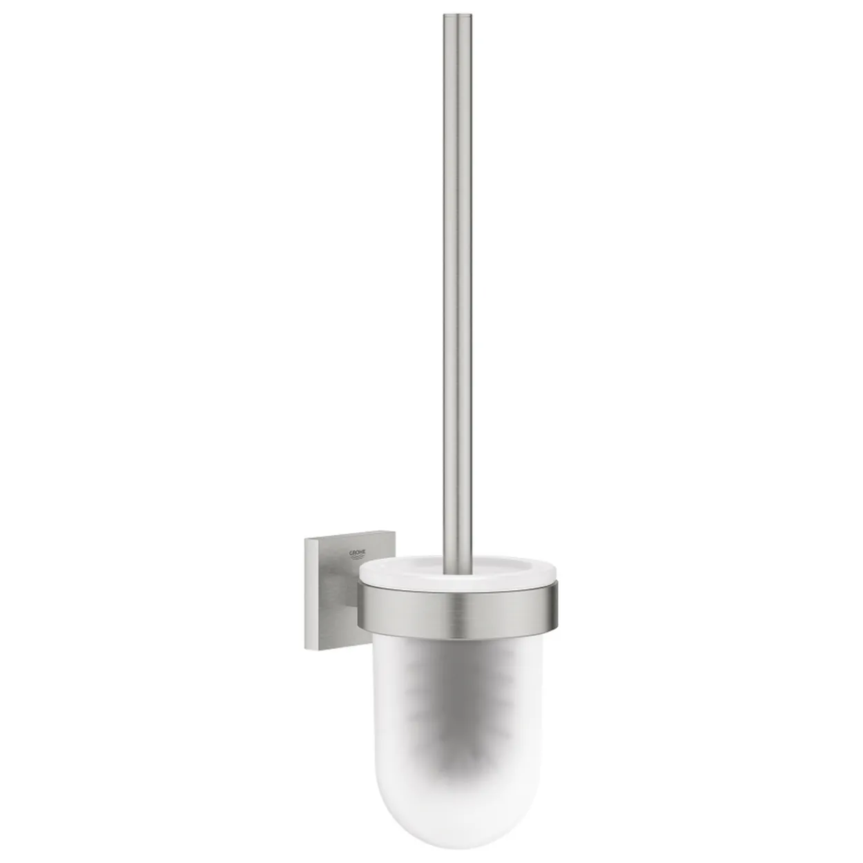 Grohe start cube toalettbørste til vegg supersteel