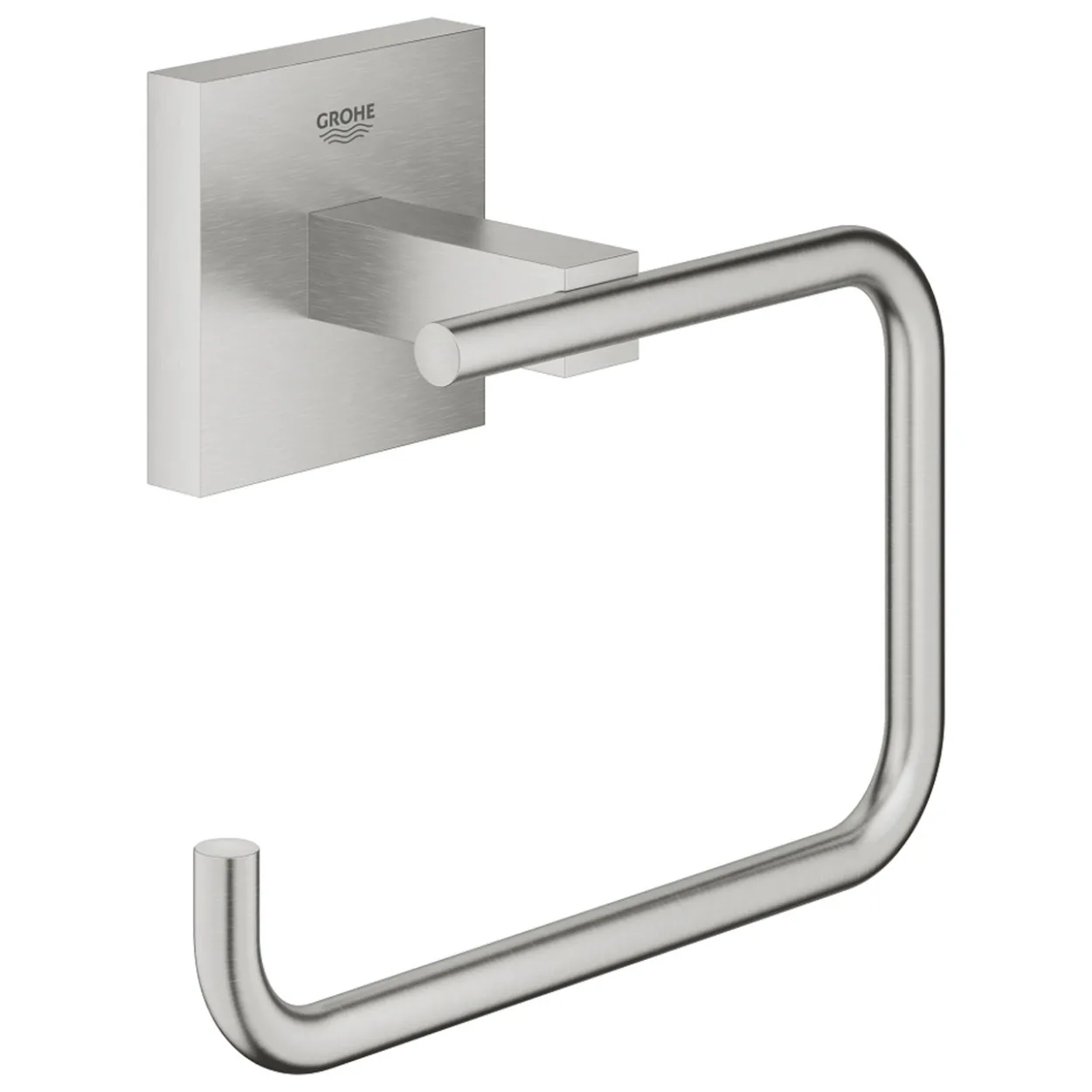 Grohe start cube toalettrullholder supersteel